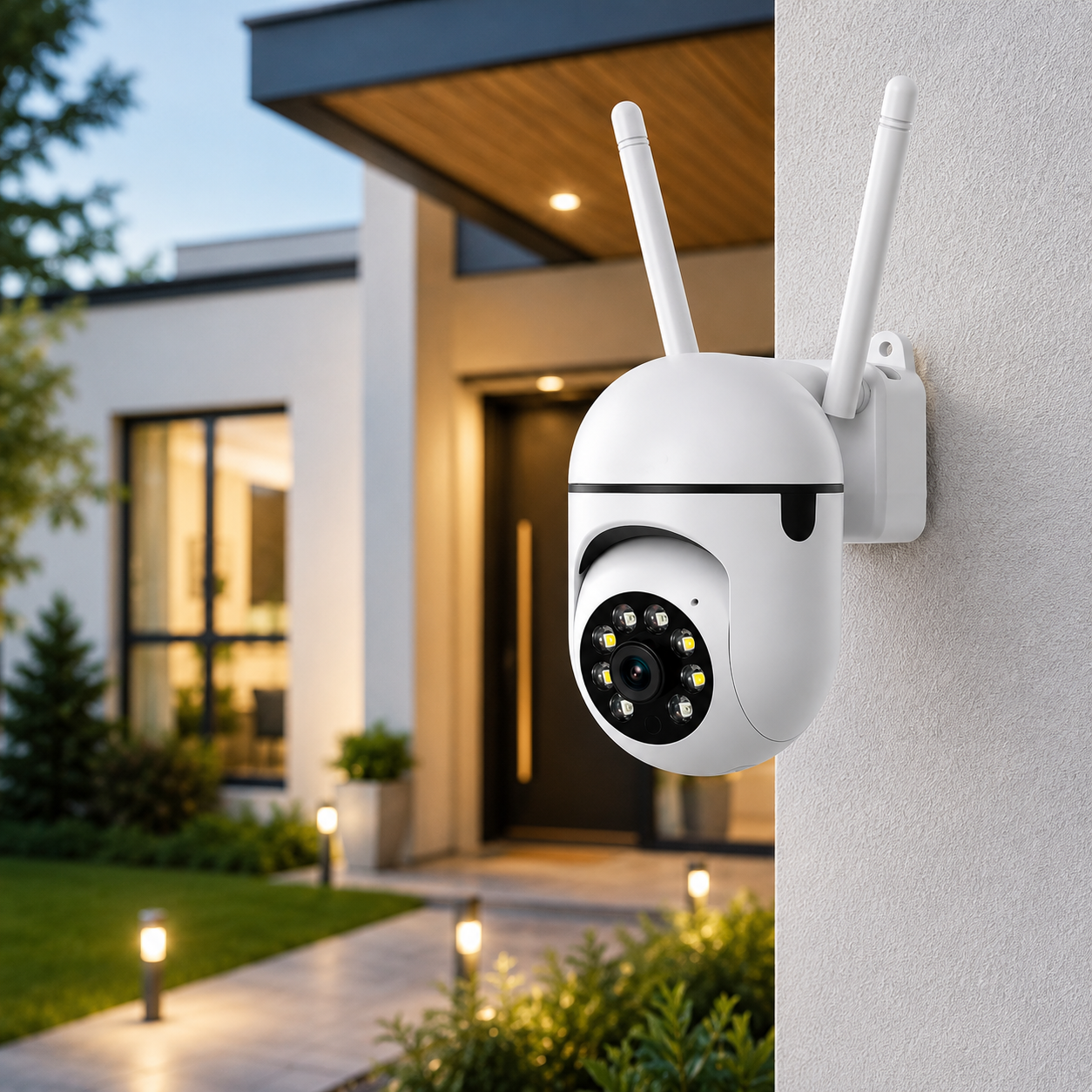 Cámara de Seguridad WiFi Robótica 360°